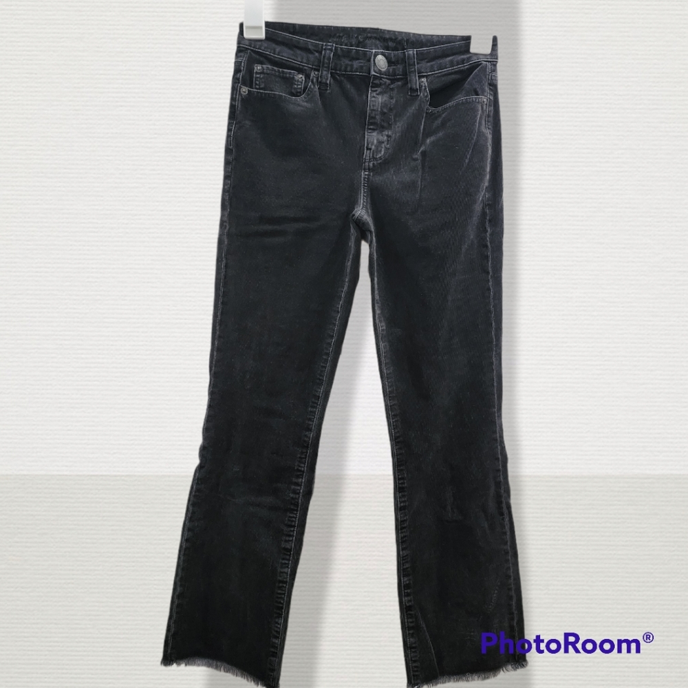 American Eagle super stretch black cords, size 4